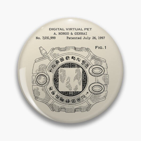 Item preview, Digital Virtual Pet Patent (Beige) designed and sold by DCLawrenceUK.