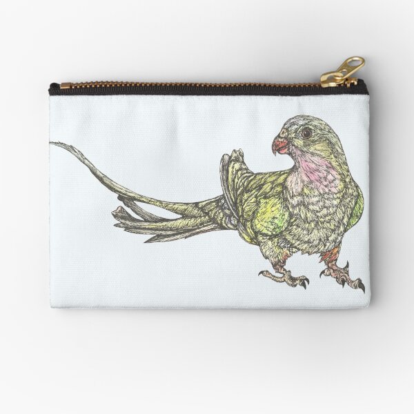 Princess of Wales Parakeet Zipper Pouch
