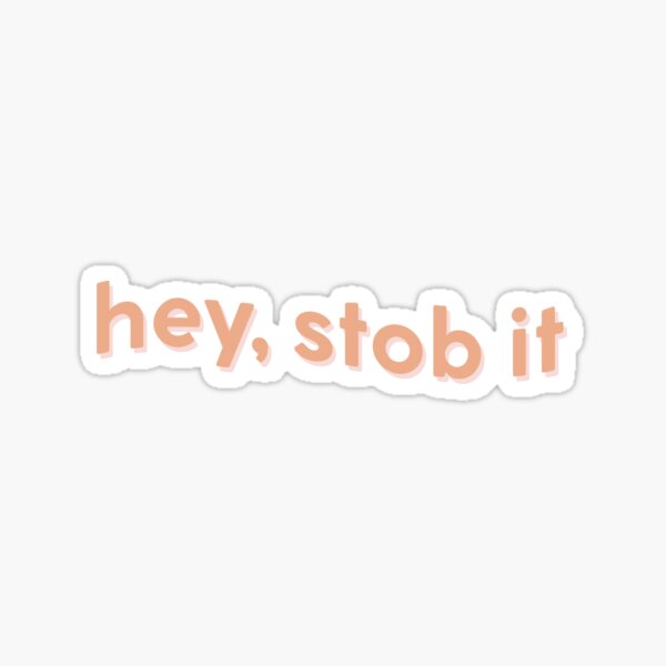 K-Pop | Jin "Hey, stob it!" Sticker