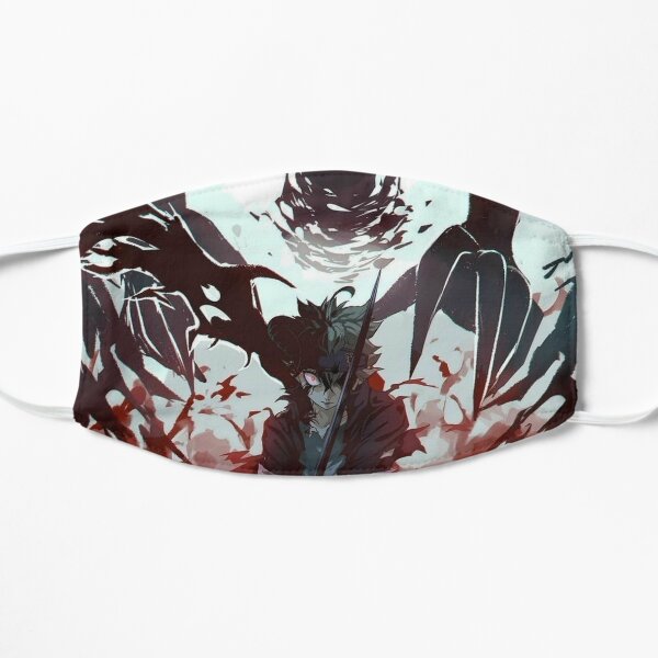 Black Clover Desing Flat Mask