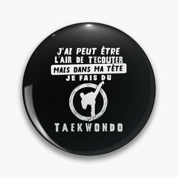 Item preview, Dans ma Tête je fais du TAEKWONDO designed and sold by NADIM XDesigners.