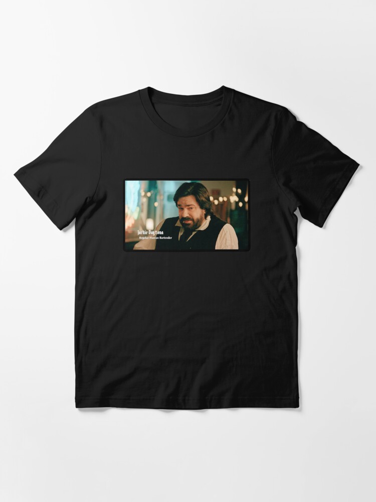 Alternate view of Jackie Daytona - Regular Human Bartender Essential T-Shirt