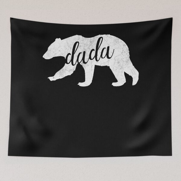 Item preview, Distressed Dada Bear Pregnancy Announcement designed and sold by IlyasMusliyevic.