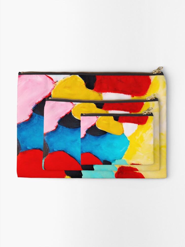 Alternate view of Rocks Zipper Pouch