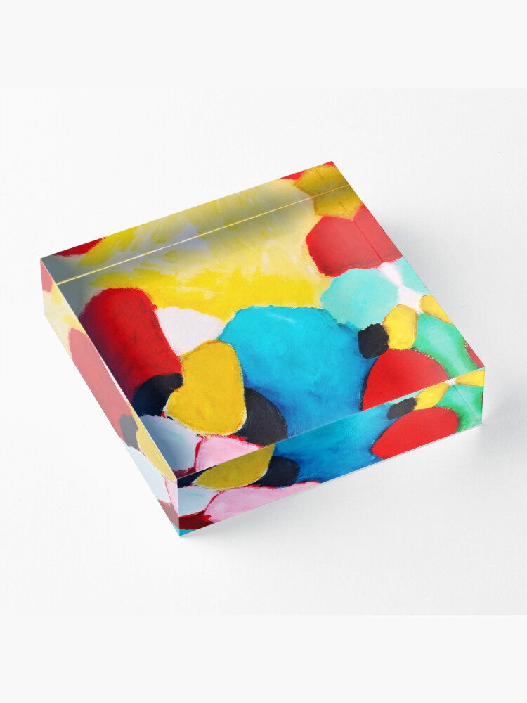 Alternate view of Rocks Acrylic Block