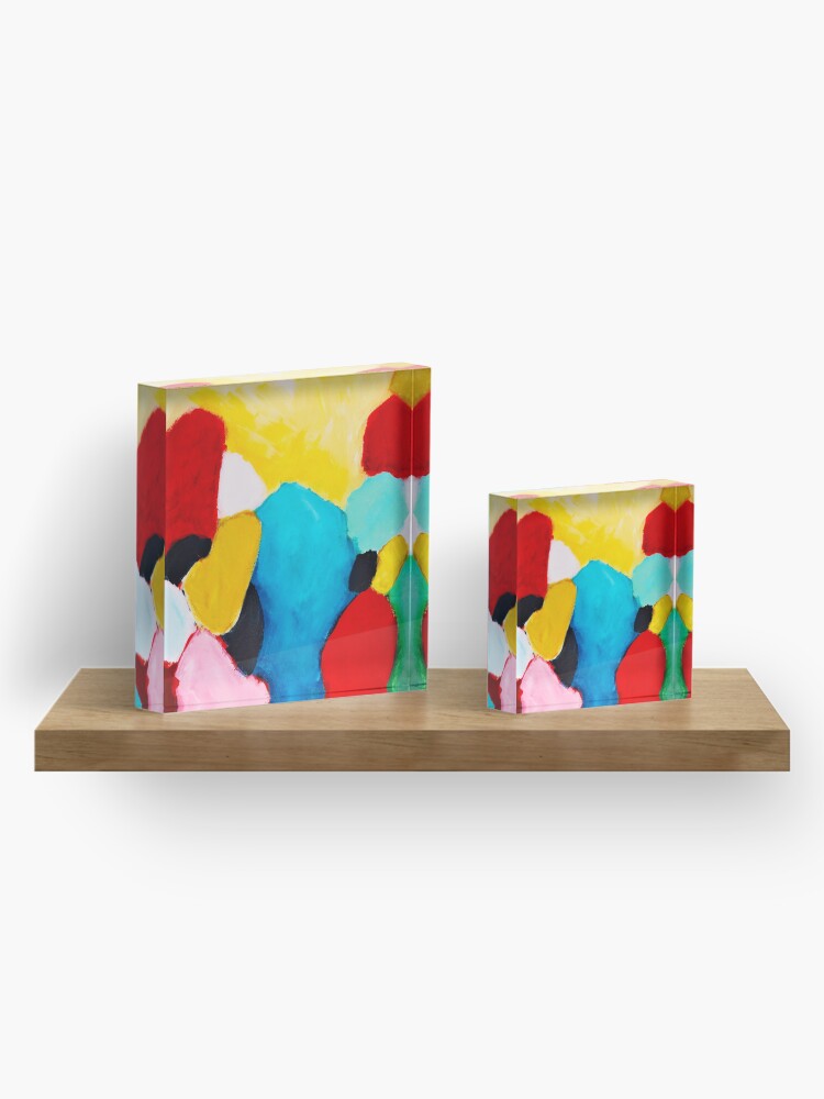 Alternate view of Rocks Acrylic Block