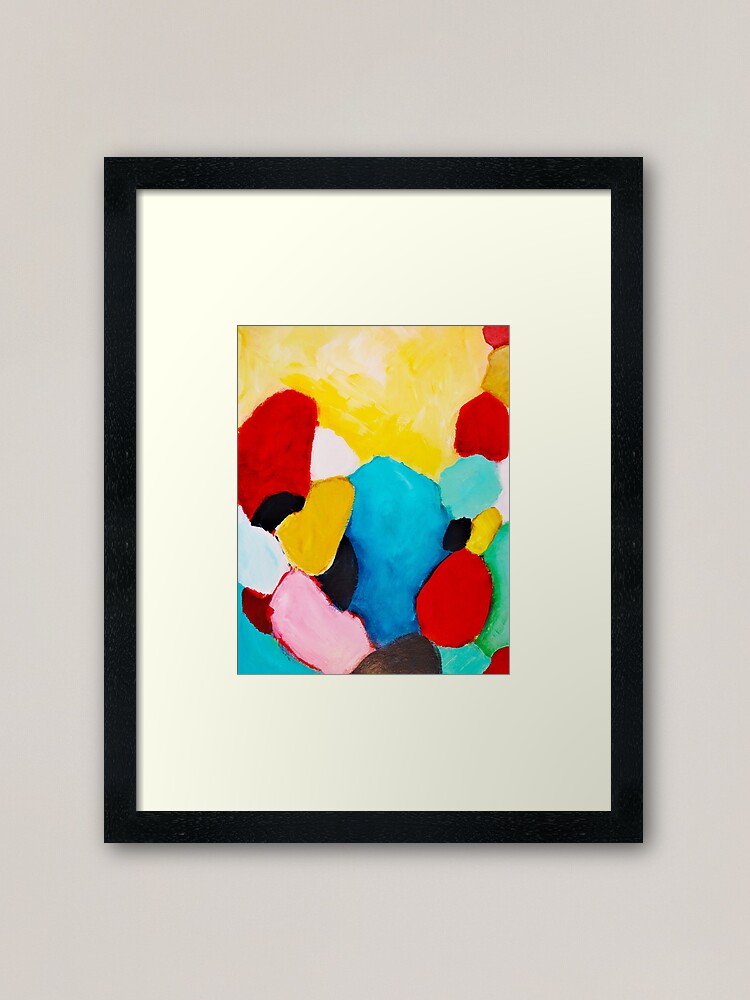 Alternate view of Rocks Framed Art Print