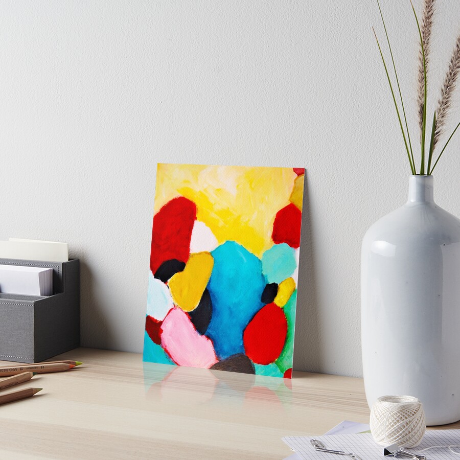 Rocks Art Board Print
