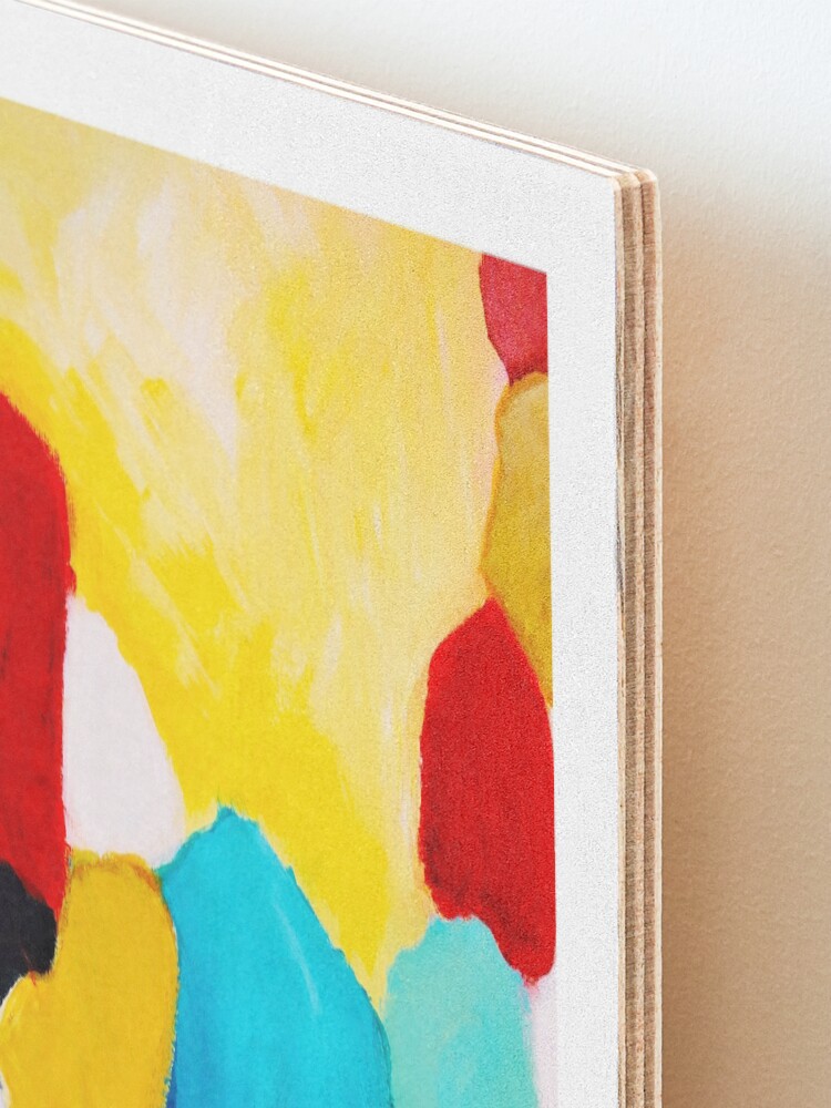 Alternate view of Rocks Mounted Print