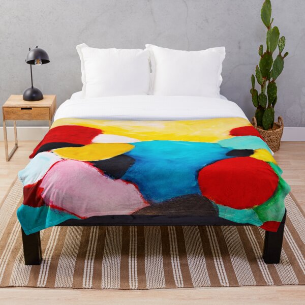 Rocks Throw Blanket
