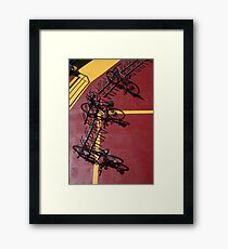 All Aboard Framed Print
