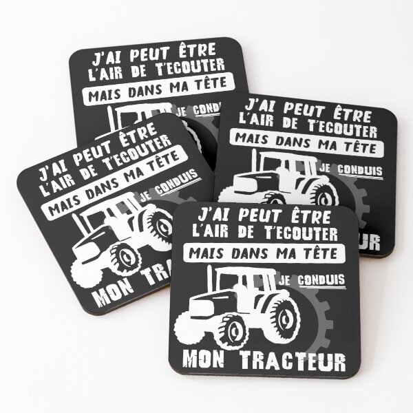 Item preview, Dans ma Tête je conduis mon Tracteur designed and sold by NADIM XDesigners.