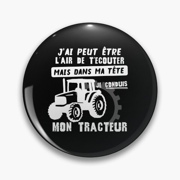 Item preview, Dans ma Tête je conduis mon Tracteur designed and sold by NADIM XDesigners.