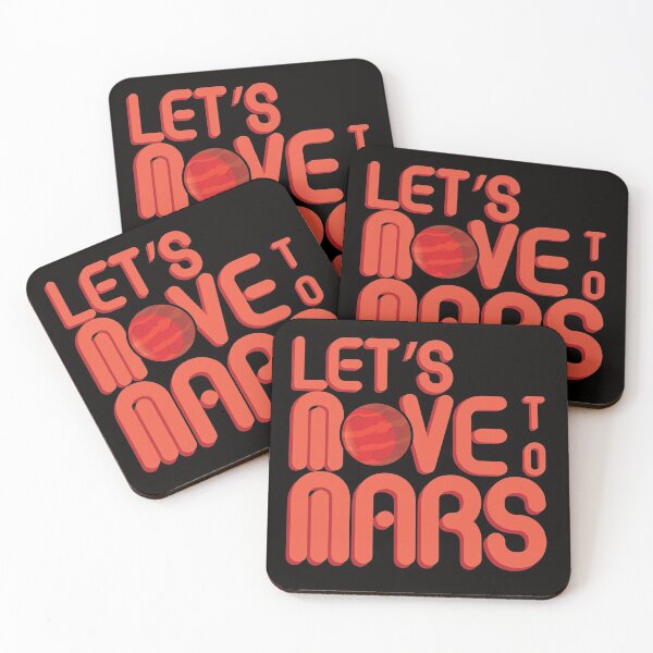 Item preview, Mars - let's move to designed and sold by Schmuddelshirt.