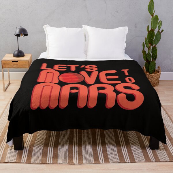 Item preview, Mars - let's move to designed and sold by Schmuddelshirt.