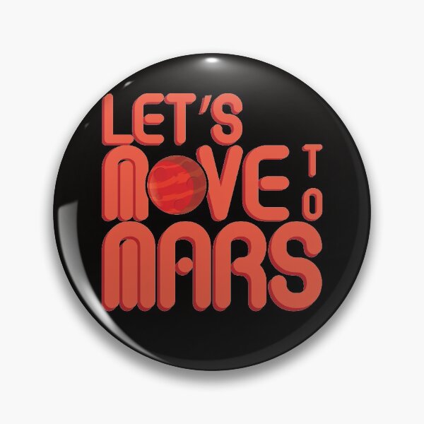 Item preview, Mars - let's move to designed and sold by Schmuddelshirt.