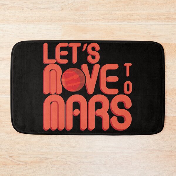 Item preview, Mars - let's move to designed and sold by Schmuddelshirt.