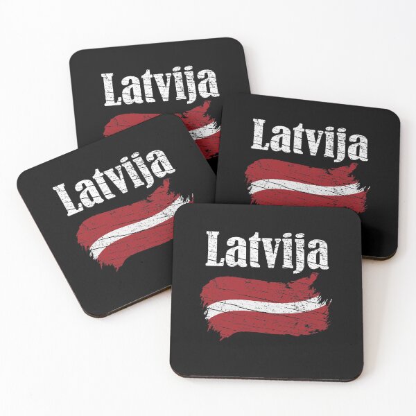 Item preview, Latvija Latvian Flag Vintage Graphic - Latvia Lovers Tourists Souvenir Cool National Gift designed and sold by FunnySunny T-Shirts.