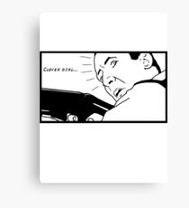 Clever girl... Canvas Print