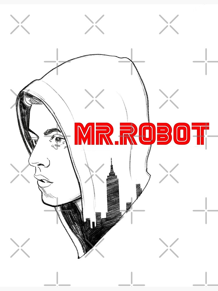 Elliot Mr. Robot Art Print