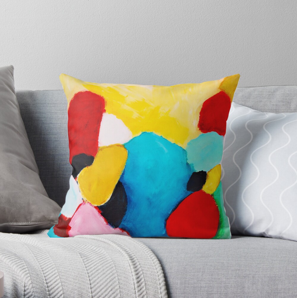 Rocks Throw Pillow
