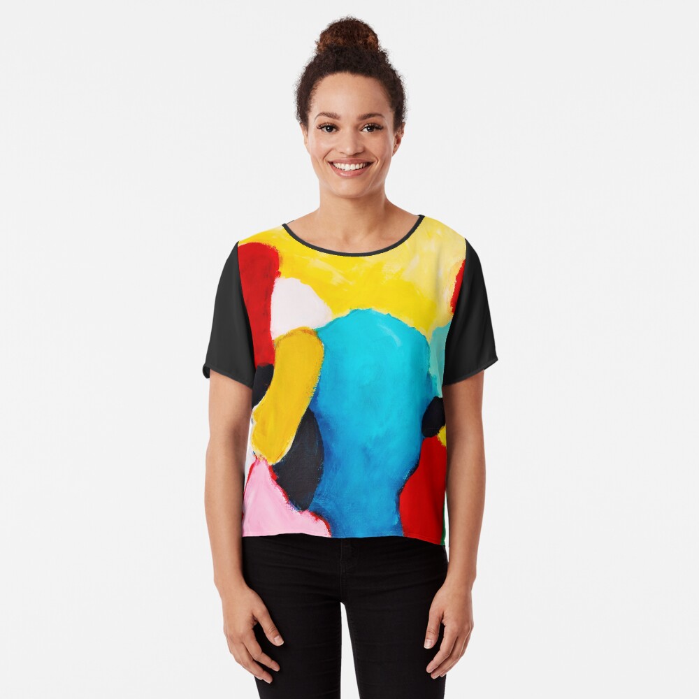 Rocks Chiffon Top