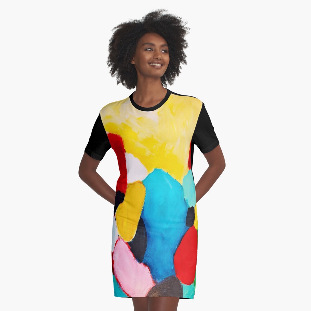 Rocks Graphic T-Shirt Dress