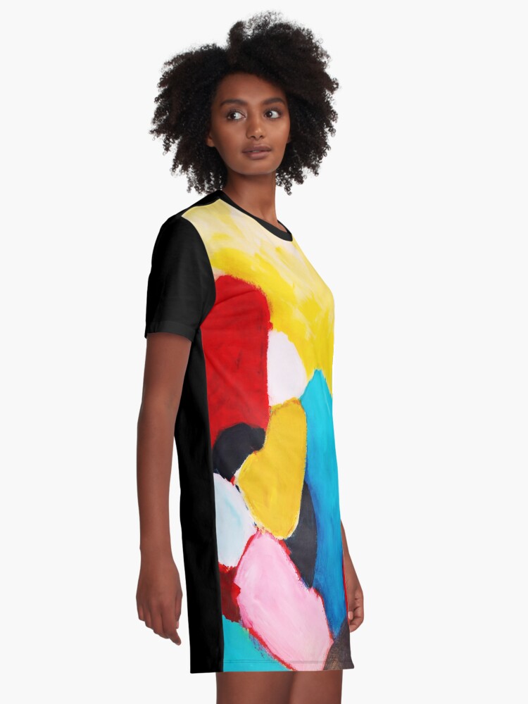 Alternate view of Rocks Graphic T-Shirt Dress