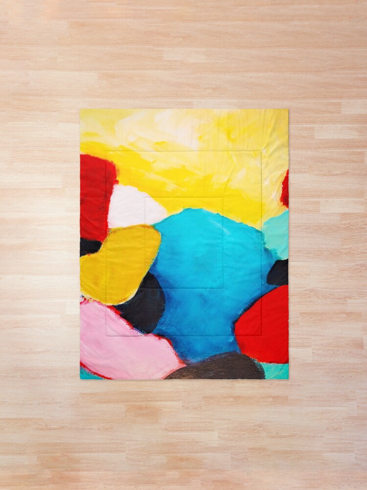 Alternate view of Rocks Comforter
