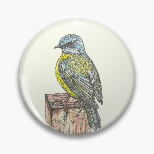 Item preview, Yellow Eastern Robin designed and sold by SerenSketches.