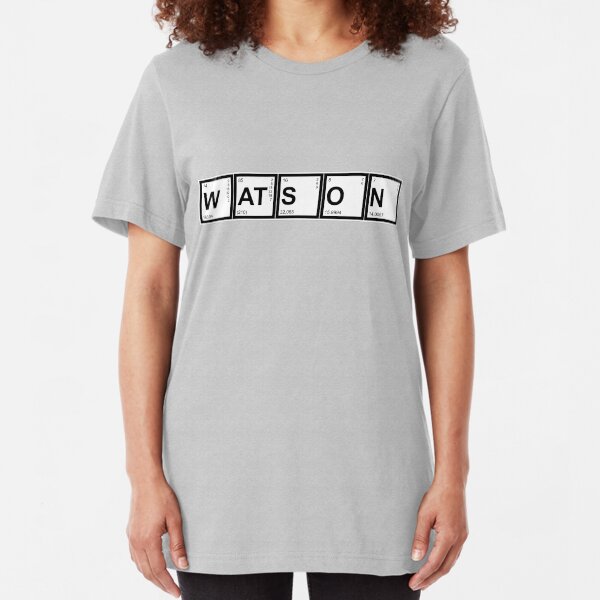 Elementary (My Dear) Watson Slim Fit T-Shirt