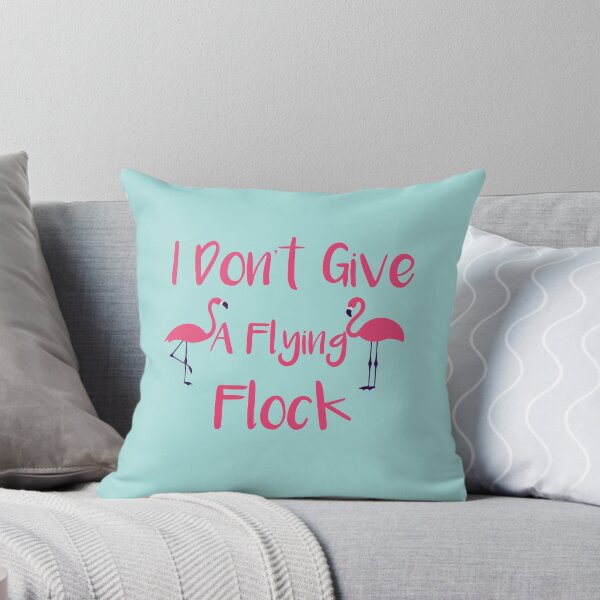 Item preview, I Don't Give A Flying Flock: Funny Pink Flamingo Quotes Gift Idea. designed and sold by cutitoutsir.