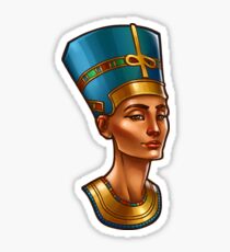 Pegatina La búsqueda de Nefertiti: Nefertiti