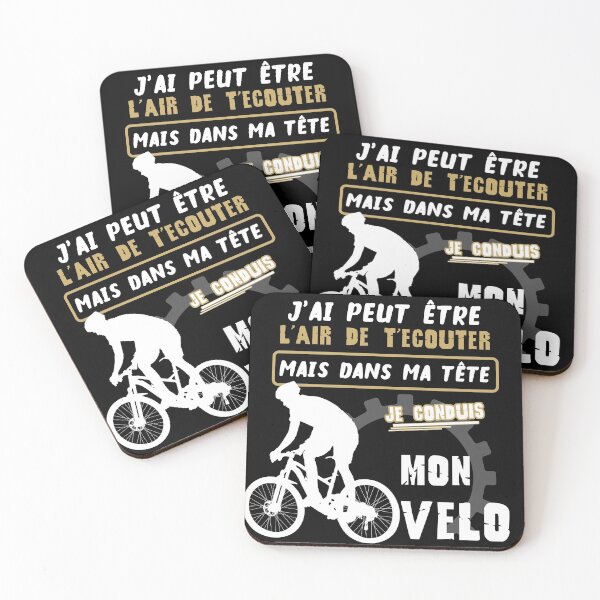 Item preview, Je conduis mon Vélo. Design bicyclette designed and sold by NADIM XDesigners.