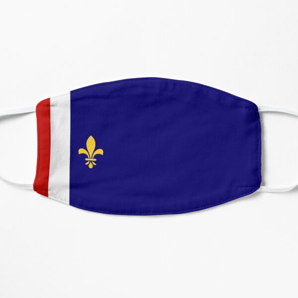 Couleurs PSG Masque sans plis
