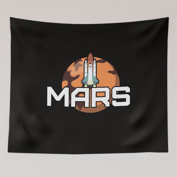 Item preview, Mars Spaceship designed and sold by Schmuddelshirt.