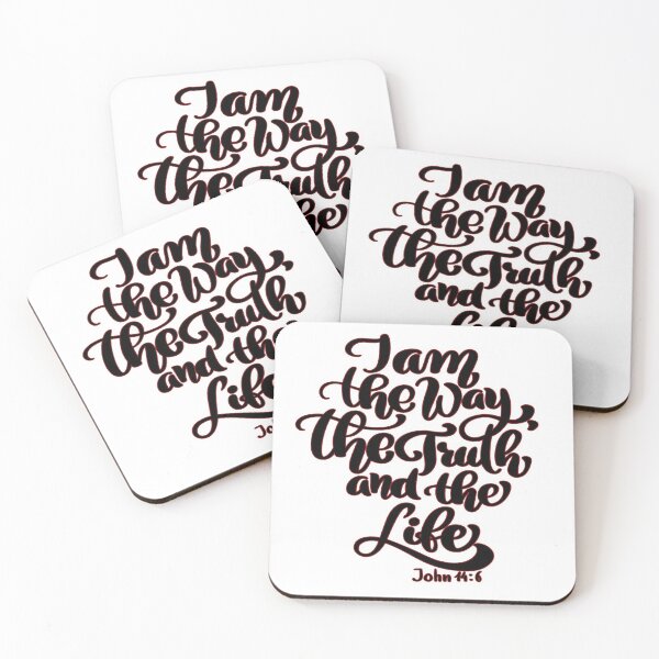 Item preview, I Am The Way The Truth And The Life John 14:6 Bible Verse Scripture designed and sold by Roland1980.