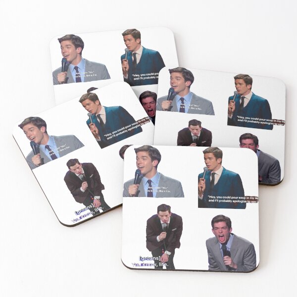 Item preview, John Mulaney Sticker Pack designed and sold by madcott.