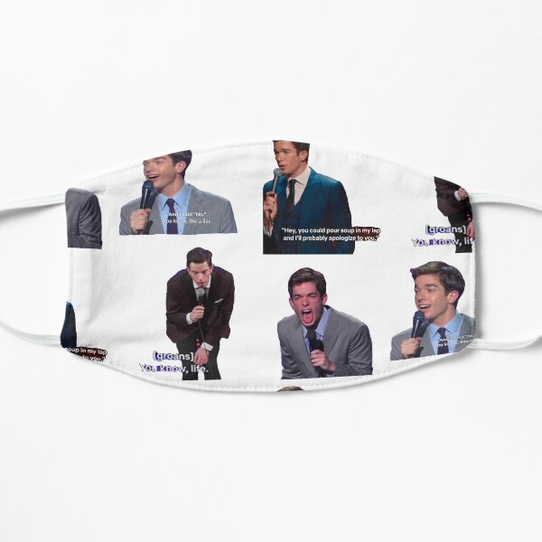 John Mulaney Sticker Pack Mask