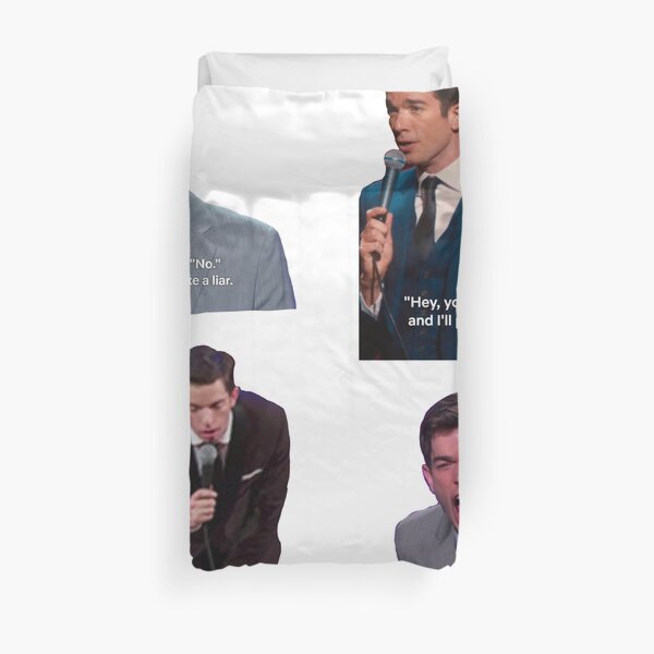 John Mulaney Sticker Pack Duvet Cover