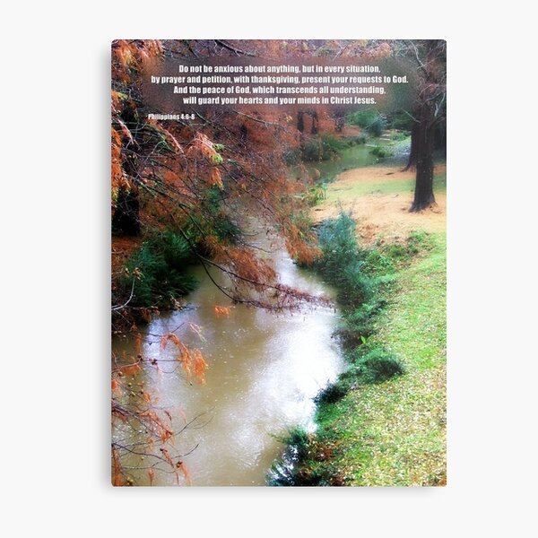 ~ Do not be anxious ~ Metal Print