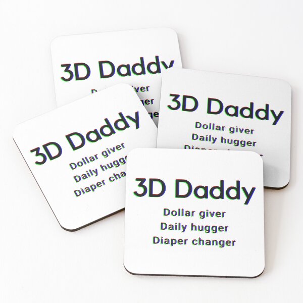 Item preview, Father's Day Gift, 3D Daddy, Dollar giver Daily hugger Diaper changer designed and sold by offtza.