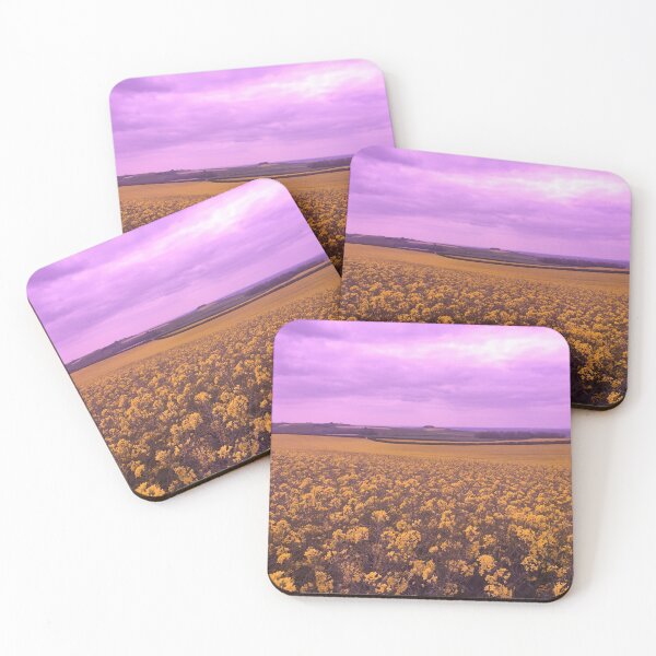Item preview, Yellow and Purple Flower Field designed and sold by Harriet Job.