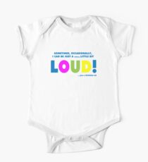 A little bit loud! One Piece - Short Sleeve