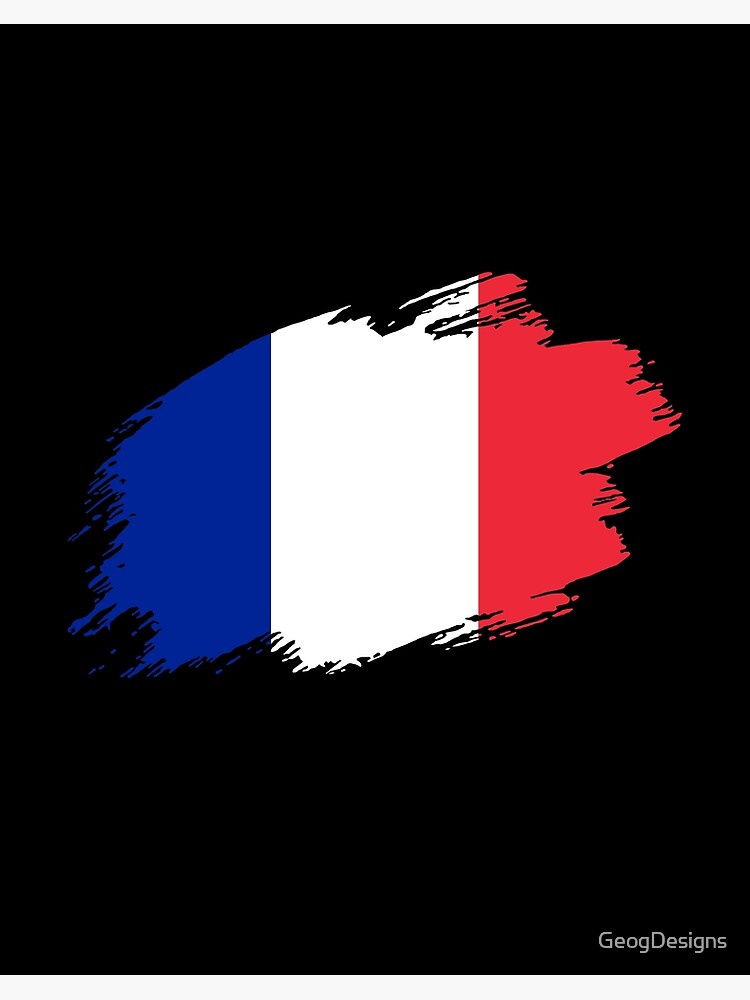 Frankreich Herz Flagge Fahne Wappen' Sticker