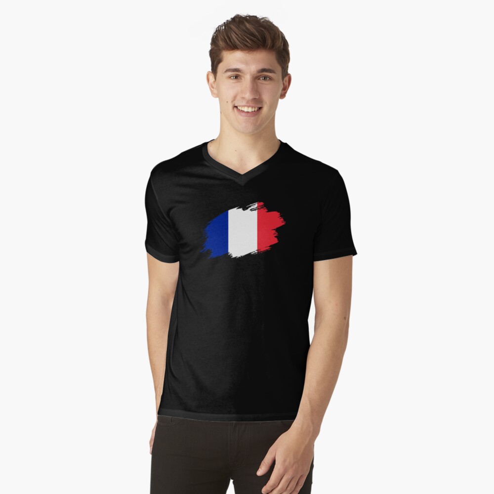 | french Print flag France Art tricolor\