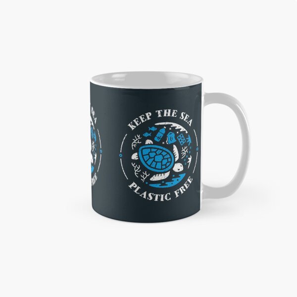 Item preview, Keep the Sea Plastic Free Marine Scene designed and sold by Bangtees.