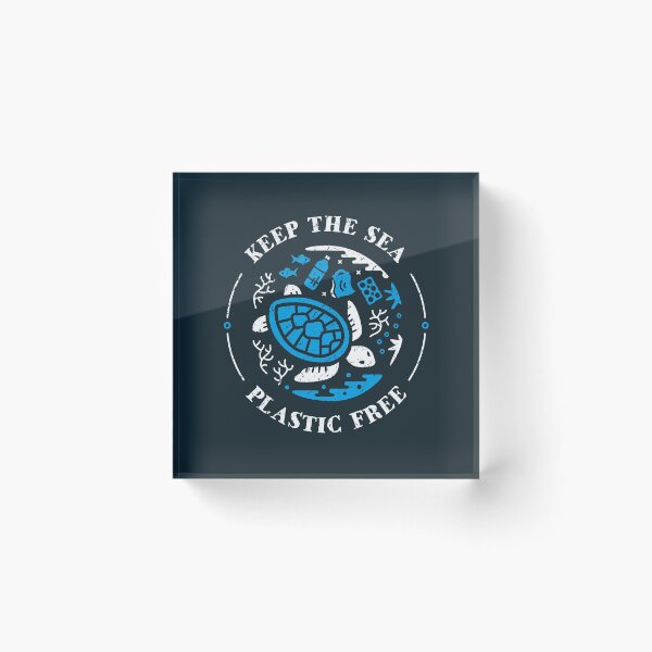 Item preview, Keep the Sea Plastic Free Marine Scene designed and sold by Bangtees.