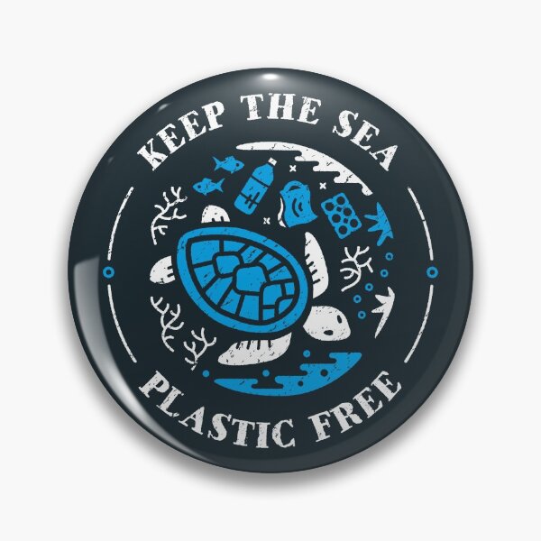 Item preview, Keep the Sea Plastic Free Marine Scene designed and sold by Bangtees.