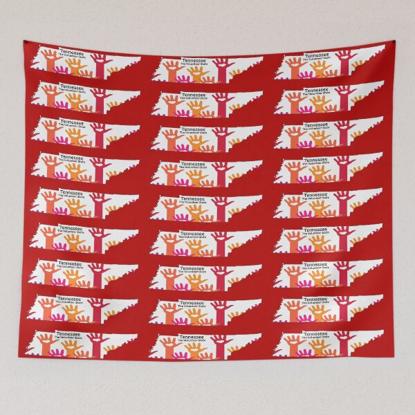 Item preview, Tennessee Map with State Nickname:  The Volunteer State designed and sold by Havocgirl.